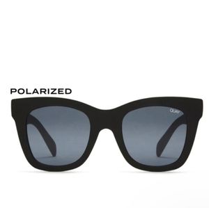 AFTER HOURS Quay sunglasses in Black